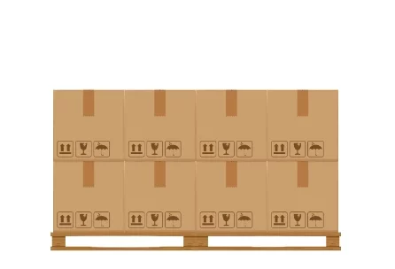 Half Oversize Pallet - 240cm x 120cm x 100cm, max weight 500kg